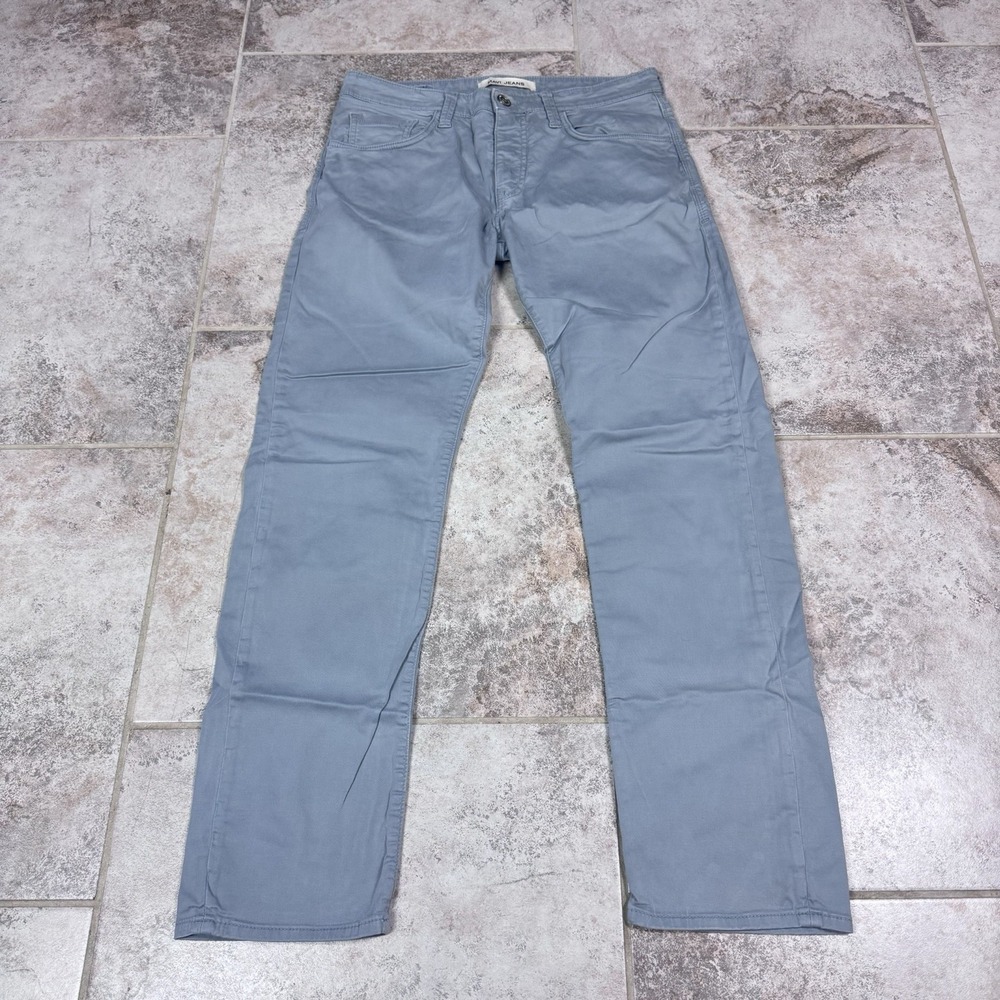 Mavi Jeans‎ Mens 32x31 Gray Relaxed Straight Leg Stretch Modern Classic